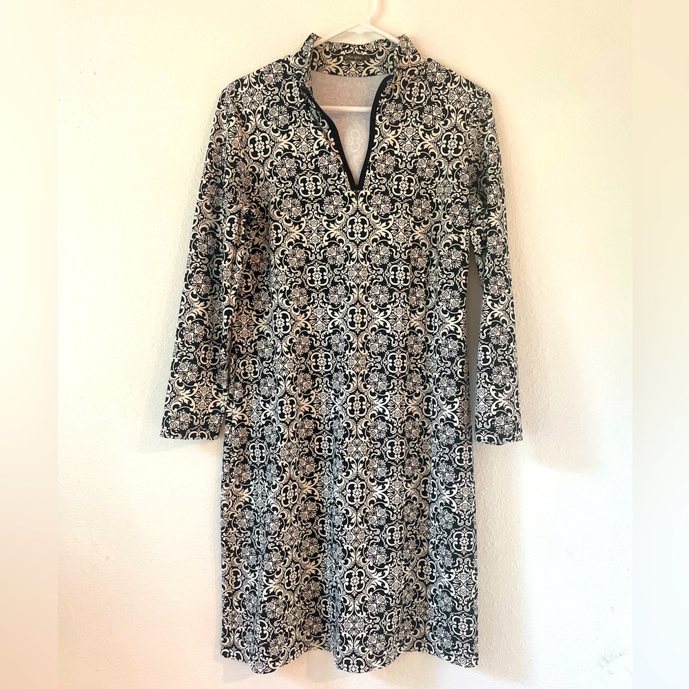 J. McLaughlin Bedford Dress in Bainbridge Cloth- Large